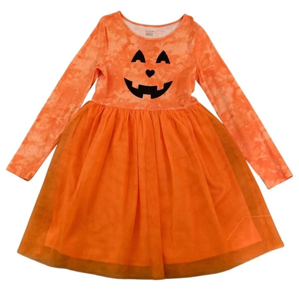 Jumping Beans Girl’s Cotton Halloween Dress - Size 8Y